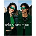 thumbnail image 2 of Gafas de Sol KANASTAL Envolventes Polarizadas UV400 Negro/Verde, 2 of 6