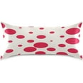thumbnail image 3 of GZHJMY Red Dots Satin Pillowcase for Hair and Skin, Soft and Cozy Cooling Smooth Pillow Cover with Envelop Closure, Queen Size 20x30in Home Decor, 3 of 7