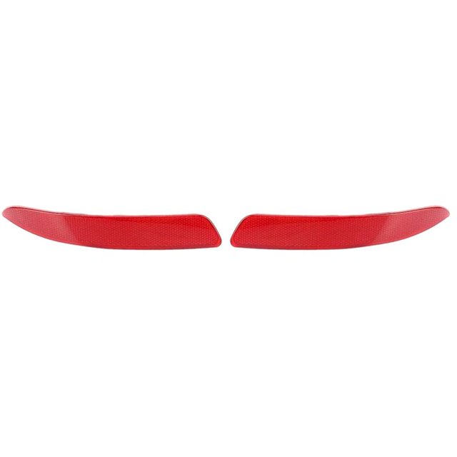 1 par de pegatinas reflectoras para parachoques trasero izquierdo y derecho para E70 X5 2007-2013 63217158949 63217158950