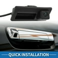 thumbnail image 6 of Tailgate Handle Rear View Camera for Audi A4 A5 S5 A6 A7 Allroad Q3 Q5 S4 RS5 S6 S7 RS7 SQ5 Park Assist Backup Reverse Camera Replace No.5N0827566AA, 6 of 8