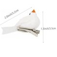 thumbnail image 2 of Ksopiavobs 12pcs Tiny White Glitter Artificial Foam Birds 2" Mini Clip on Decorative Bird Ornaments for Crafts Christmas Tree Wedding Decoration Home Garden Party Accessories, 2 of 7