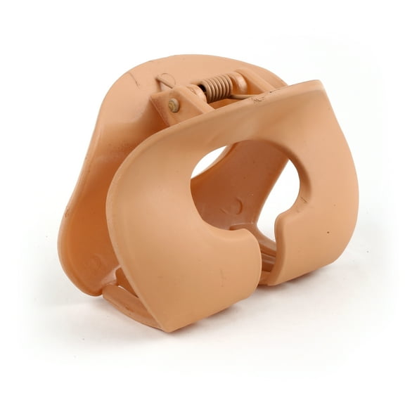 6 PC Brown Color Medium Claw Clip : the Ultimate in Hair Styling! Clips Girl Brand