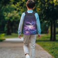 thumbnail image 3 of HUIACONG Galaxy Axolotl School Backpack for Students Age 6-18 Ergonomic Padded Adjustable Shoulder Straps Large Capacity Water Resistant Bookbag for Elementary Middle High School Daily Use, 3 of 7