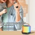 thumbnail image 2 of Karaoke Machine Mini Wireless Microphone and Speaker Set with 2 Microphone RGB Color Light Handheld Mic Gifts for Birthday Party Desktop Outdoor Portable Dual Microphone Karaoke System, 2 of 9