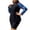 Black, variant on Qingpeng Womens Two Piece Plus Size Swimsuit Rash Guard Diving Surfing Athletic Bathing Suit Beach Swimwear