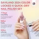 thumbnail image 5 of Set de esmaltes de uñas SAVILAND Quick Dry, 6 unidades, color brillante, 5 of 6