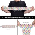 thumbnail image 4 of Lsque Colorful Rabbit Cooling Arm Sleeves for Men & Women -Compression Sleeves to Cover Arms for Working,Sun Sleeves for UV Protection,Breathable, Moisture-Wicking, 4 of 8