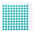 thumbnail image 2 of Shisuyan Number Spot Stickers Adhesive PVC 100Pcs 12x4.7in Sheet Size, 2 of 8