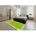 thumbnail image 4 of Ahgly Company Indoor Square Patterned Pistachio Green Area Rugs, 5' Square, 4 of 6