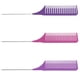 thumbnail image 3 of Peine de tejido Resaltando coloración Doloring Pin de acero inoxidable Pin Combs Styling DIY Herramientas Accesorios Regalos Principiante Púrpura 3 paquetes AweSitey CE011621-05, 3 of 7