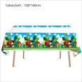 thumbnail image 3 of Mantel de Mario, decoración para fiestas de cumpleaños, vajilla desechable para baby shower, mantel de Super Bros, regalo para niños, suministros para fiestas, 3 of 4