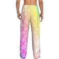 thumbnail image 3 of Daiia Fish Scale Men's Sleep Pant with Pockets and Drawstring,Pajama Pants-Medium, 3 of 9