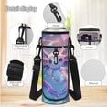 thumbnail image 6 of Yspwyqan Ocean Purple Axolotl Backpack Set 4Pcs with Lunch Box Pencil Case and Water Bottle Bag, 17 Inch Double Zipper Lightweight Bookbags Fits 14" Laptop for School Travel, 6 of 7