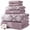 Orchid, variant on Modern Threads Charlize 6-Piece Cotton Bath Towel Set, Fawn