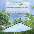 thumbnail image 4 of Fmayfamy Transparent Plastic Greenhouse Film Plant Protect Tarp Garden Supplies Edge Punching Shade Cloth Flower Tarpaulin, 4 of 17