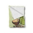 thumbnail image 2 of Mushroom Soft Flannel Fleece Throw Blanket, Hedgehog Chevron Stripes Pattern Spiky Animal Wildlife Cartoon Design, Cozy Plush for Indoor and Outdoor Use, 50" x 70", Green Brown Beige, by Ambesonne, 2 of 6
