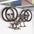 thumbnail image 4 of Rack Flash Deals! Heavy Duty On Storage Flat Hook Accessory for Garage Ceiling Storage Rack and Wall Shelving Alloy White Suitable for Flexinoumts Ceiling Storage Racks and Wall Shelves, 4 of 6