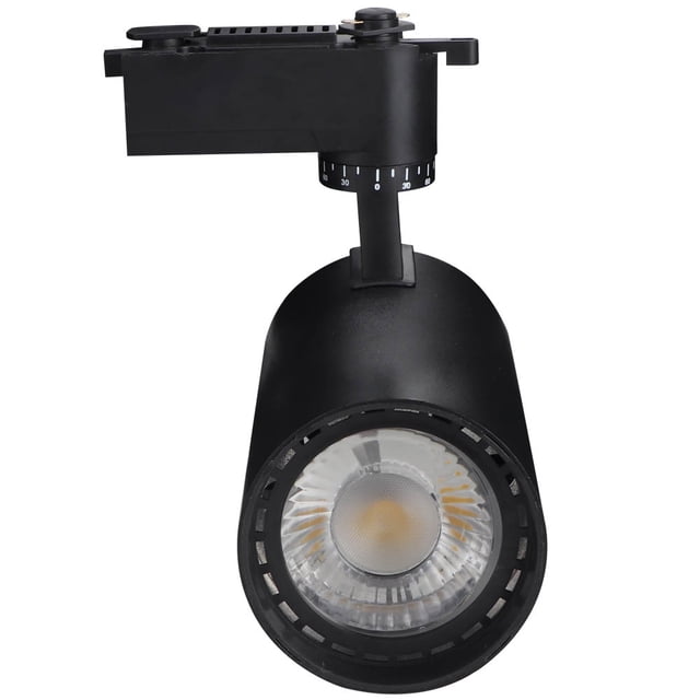 Foco LED de riel ajustable de 4000 K para tiendas y exposiciones en centros comerciales (30 W, 220 V)