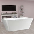 thumbnail image 4 of Vanity Art 67'' x 29.5'' Freestanding Soaking Bathtub, 4 of 5
