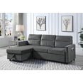 thumbnail image 2 of Ivy Reversible Sleeper Sectional Sofa: Convenience, Customization, and Style, 2 of 3