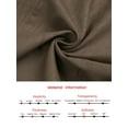 thumbnail image 5 of DARING DIVA Women's Linen Vest Button Down V Neck Business Waistcoat 2XL Brown, 5 of 6