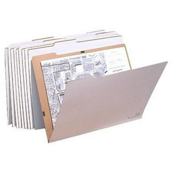 Advanced Organizing Systems VFolder37 Chemises de Classement Plates jusqu'à 24 x 36 Po