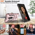 thumbnail image 5 of Pixel 7 Pro case, Google Pixel 7 Pro Case with Slide Camera Cover, Shockproof Google Pixel 7 Pro Phone Case with Magnetic Kickstand Case for Google Pixel 7 Pro Rose Gold, 5 of 12