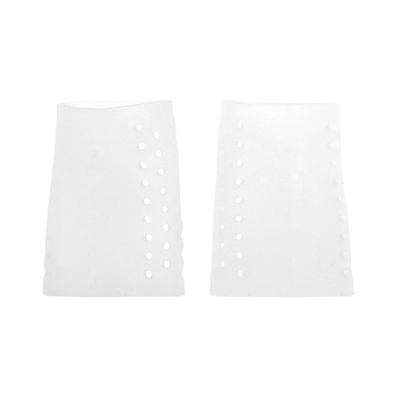 Unique Bargains 2 Pcs Durable Toe Guards Prevent Pain for Corns Blisters Large Clear SEBS