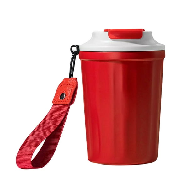 Botella de Agua Portátil Yuarrent de Acero Inoxidable Antioxidante Teteras Color Rojo