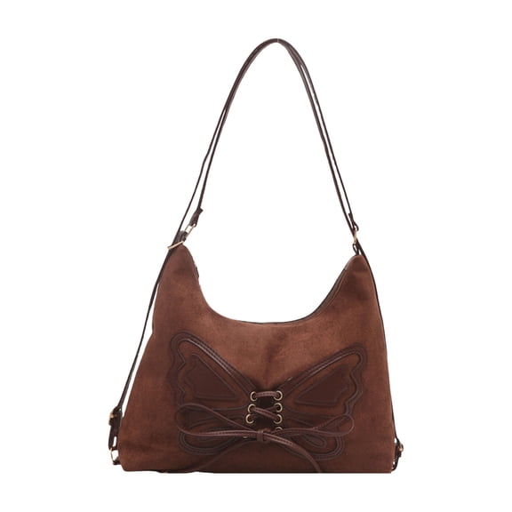 Butterfly Shoulder Bag Unique Crossbody Purse Backpack Casual Rucksacks Travel Handbag School Bag for Trendy Women