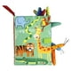 thumbnail image 2 of Libro de tela suave para bebé, libro de sonido, juguete de dentición interactivo para padres y hijos, juguete de sonajero de libro arrugado para el tigres, 2 of 8