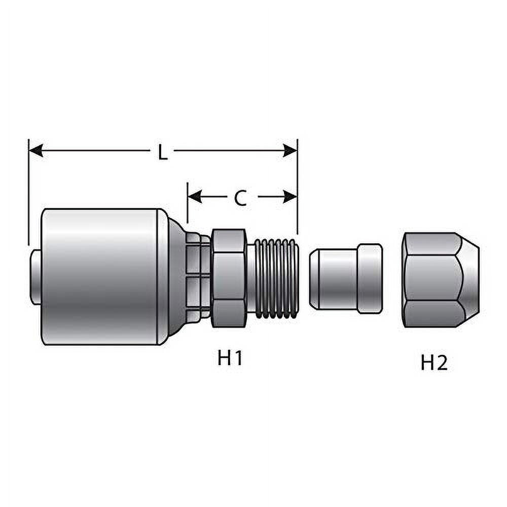 Gates BELTS & HOSES - 16G-16MFA