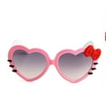thumbnail image 3 of Seyurigaoka Girls Boys Sunglasses Outdoor Beach Heart-shaped Anti-UV Glasses, 3 of 9