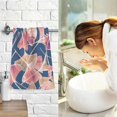 thumbnail image 6 of Coolnut Hand Towels Red Ginkgo Leaves Patterned 2 PCS, Cotton Bath Towel for Drying Face Hands Body Decorative Water Absorbent Lightweight Towels for Bathroom Ktichen Travel Gym, 16"x28", 6 of 6
