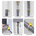 thumbnail image 2 of Extended Drain Hose Long-lasting Universal Top Load Front Load Drain Hose Easy to Carry for Automatic Washing Machines Multicolor, 2 of 4