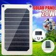 thumbnail image 4 of DOLITY Backpack Solar Panel Charger USB Port Solar Panel for Outdoor Camping Hiking, 4 of 9