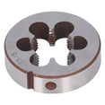 thumbnail image 1 of Threading Repair Dies, Round Thread Die 55mm Outer Diameter Strong Toughness Standard Size With 6 Chip Holes For Male Threads Processing, 1 of 8