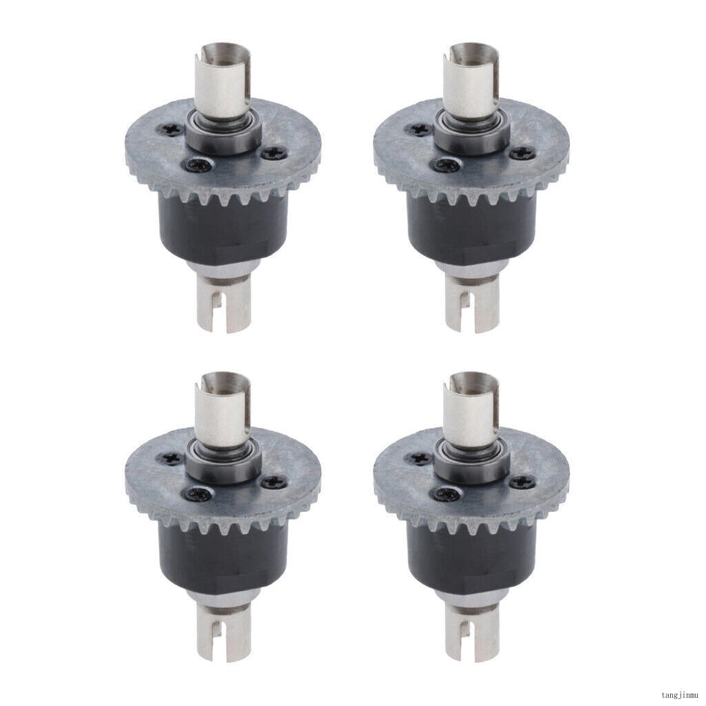 4Pcs RC Car Differential Diff Gear Set For Wltoys 144001 1/14 RC Car