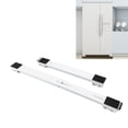 thumbnail image 4 of Refrigerator Raised Base, Mobile Roller Stand Metal  For Moving Furniture Or Appliance White, 4 of 8