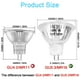 thumbnail image 2 of MR16 Halogen Bulb 35W Dimmable 12V GU5.3 Bi Pin Base Spotlight with Long Lifespan, 2700K Warm White MR16 Bulbs 6 Pack, 2 of 5