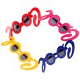 thumbnail image 4 of WRISTBIQUE 4Pcs Costume Eyeglasses Photo Props For Party Design Fashion Accessory Cool Shaped Frame Decorative Sunglasses, 4 of 8