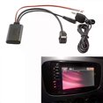 thumbnail image 4 of 2X Car Bluetooth 50 Aux Cable Microphone Handsfree Mobile Phone Free Calling Adapter For Pioneer Radio IP-BUS P99 P01, 4 of 5