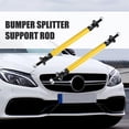 thumbnail image 2 of Unique Bargains 1pair 100mm 3.94' Splitter Support Rods Adjustable Front Rear Bumper Lip Splitter Strut Rod Tie Support Bars Gold Tone, 2 of 6