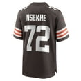 thumbnail image 3 of Men's Nike Ty Nsekhe  Brown Cleveland Browns  Game Jersey, 3 of 6