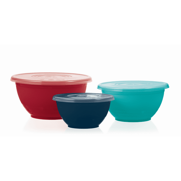 Mainstays 6pc Bowl Set With Lids Walmart Com Walmart Com