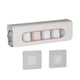 thumbnail image 1 of Caja organizadora de corbatas, ropa interior y calcetines, caja de almacenamiento transparente para colgar en la pared. blanco, 1 of 9