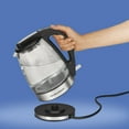 thumbnail image 4 of Hamilton Beach 40865C 1.7-Liter Glass Kettle – Like New, 4 of 4