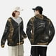 thumbnail image 4 of Fotbe Gothic Raven Portrait Chaqueta con Protección Solar UPF 50+ para Hombre y Mujer, Camisa con Capucha y Bolsillos-Small, 4 of 7
