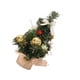 thumbnail image 2 of Cateissary mesita de noche Navidad Artificial Mini árbol Hotel PVC simulación de Navidad árboles falsos decoración Festival banquete decoración Kits de decoración para fiestas A-S09 Cateissary HA069270-03, 2 of 6