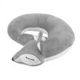 thumbnail image 3 of ZPSHYD Oreiller en Forme de U, Oreiller de Cou de Voyage en Forme de Renard Air Doux Oreiller de santé en Forme de U pour l'extérieur, la Voiture, Le Bureau, la Maison, Le Voyage(Gris), 3 of 6